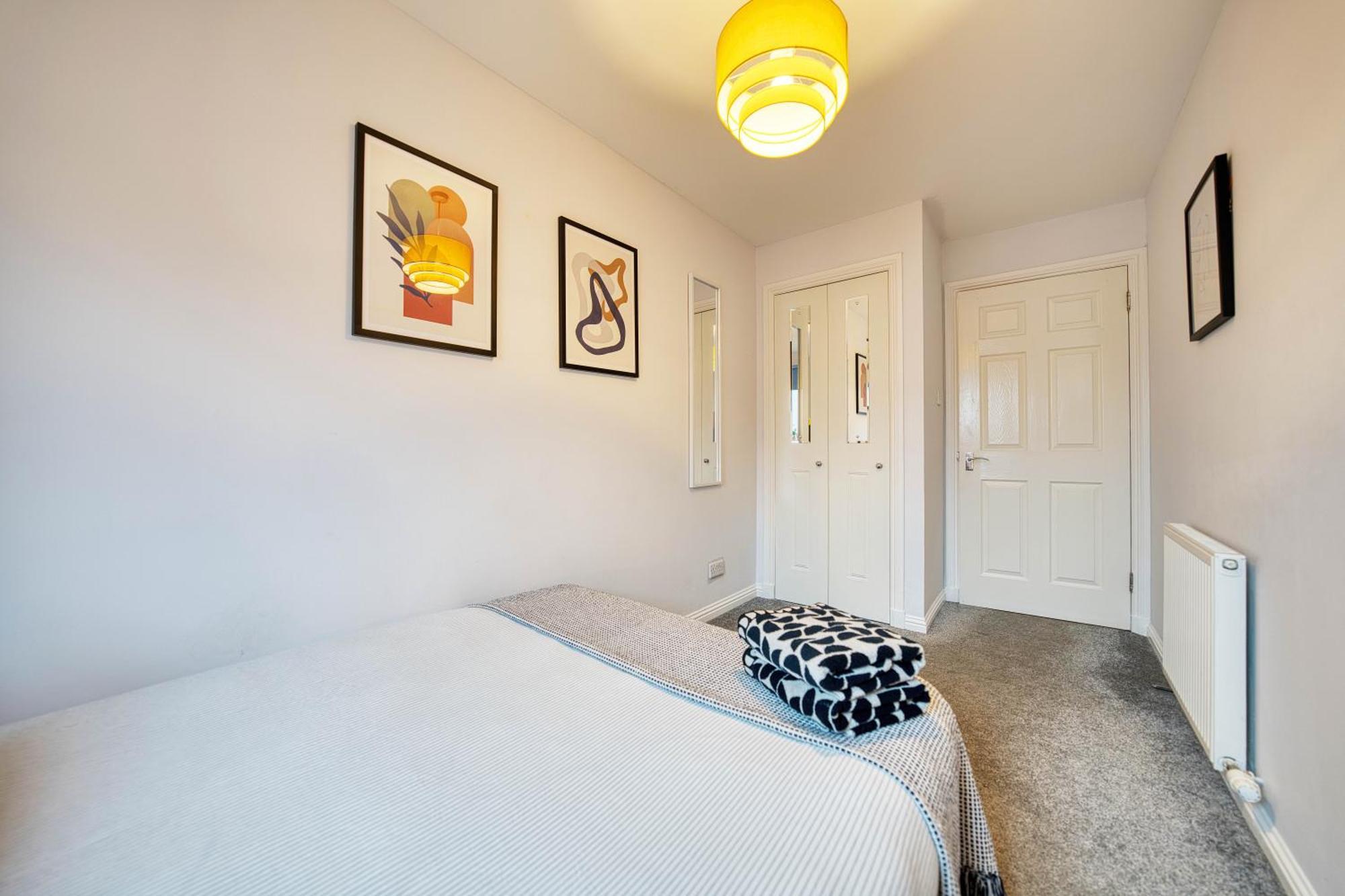 Apartament Modern 2 Bed Flat With Free Parking Glasgow Zewnętrze zdjęcie