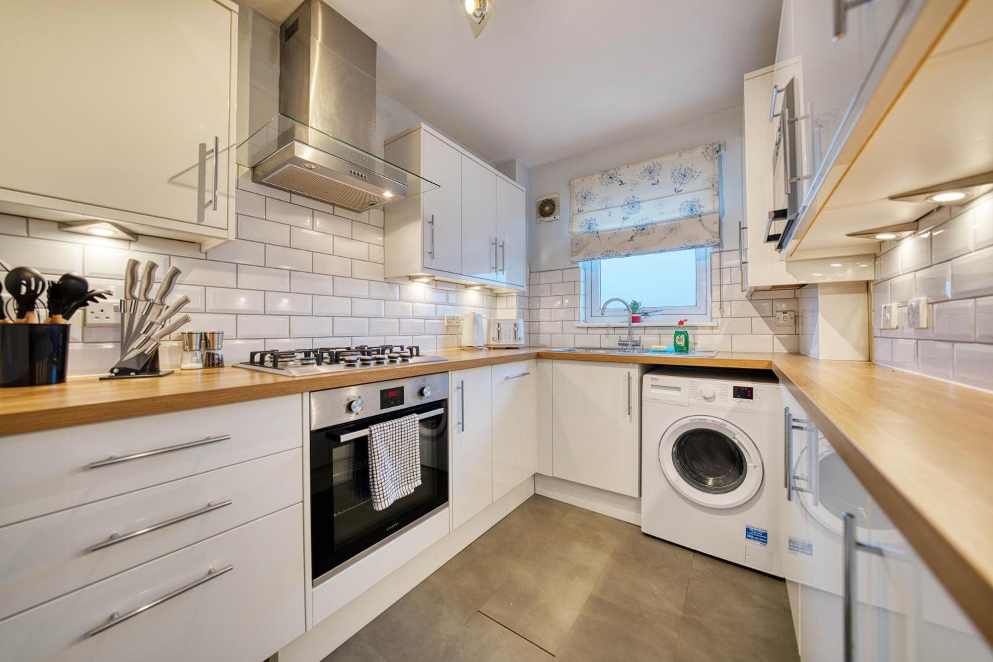 Apartament Modern 2 Bed Flat With Free Parking Glasgow Zewnętrze zdjęcie